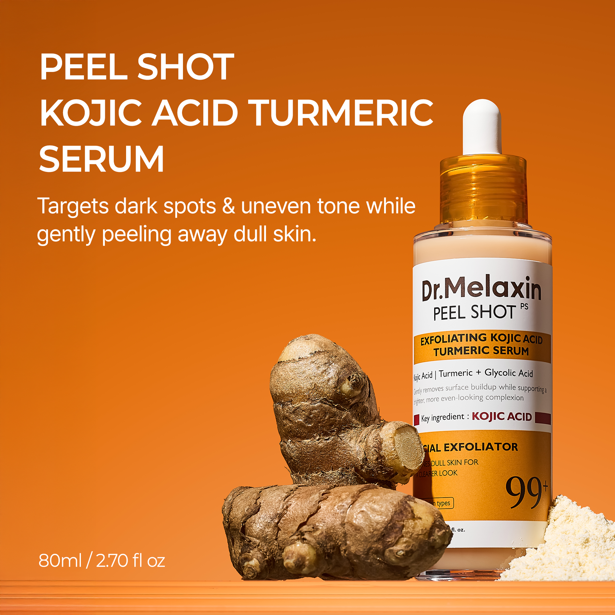 Peel Shot Glow Rice Ampoule Duo & Kojic Acid Turmeric Duo